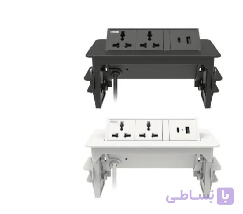 پریز توکار UNversal ملونی کد 10140 — تصویر 1
