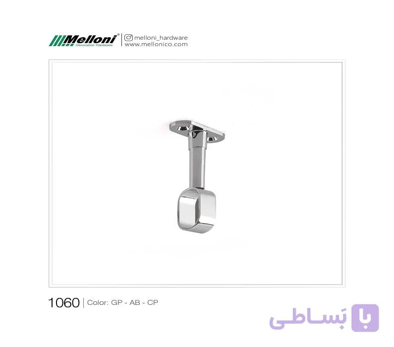 پایه سقفی لوله بیضی ملونی کد 1060