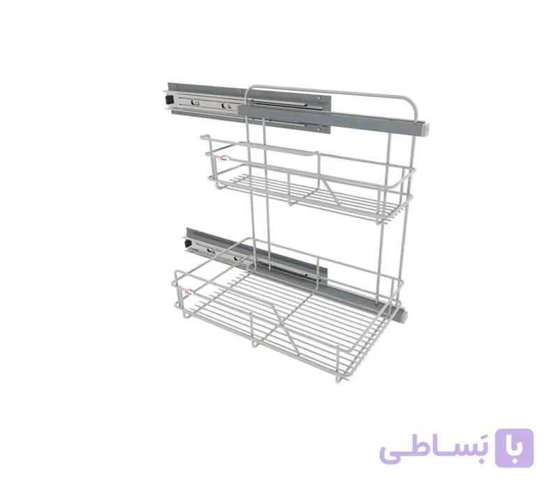 سبد مواد شوینده 2 طبقه مدل ایتالیایی آی تک کد S_P402-422