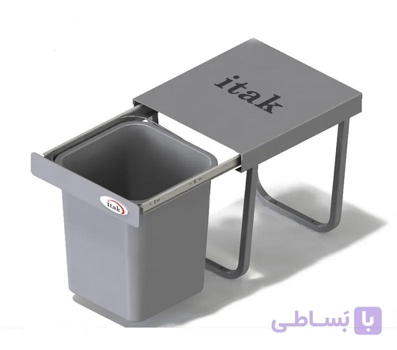 سطل زباله تک مخزن ریلی کوچک آی تک کد S_V2 — تصویر 1