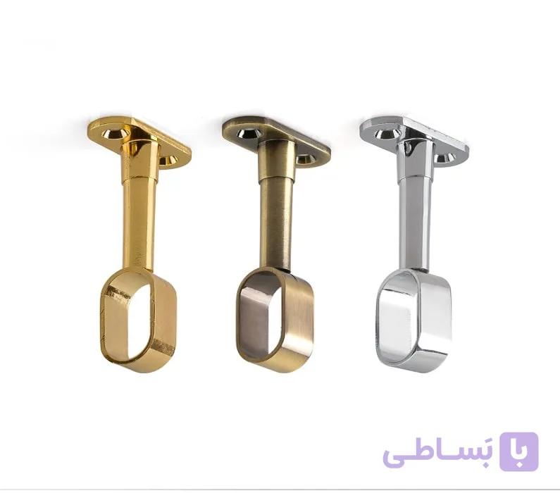 پایه سقفی لوله بیضی ملونی کد 1042