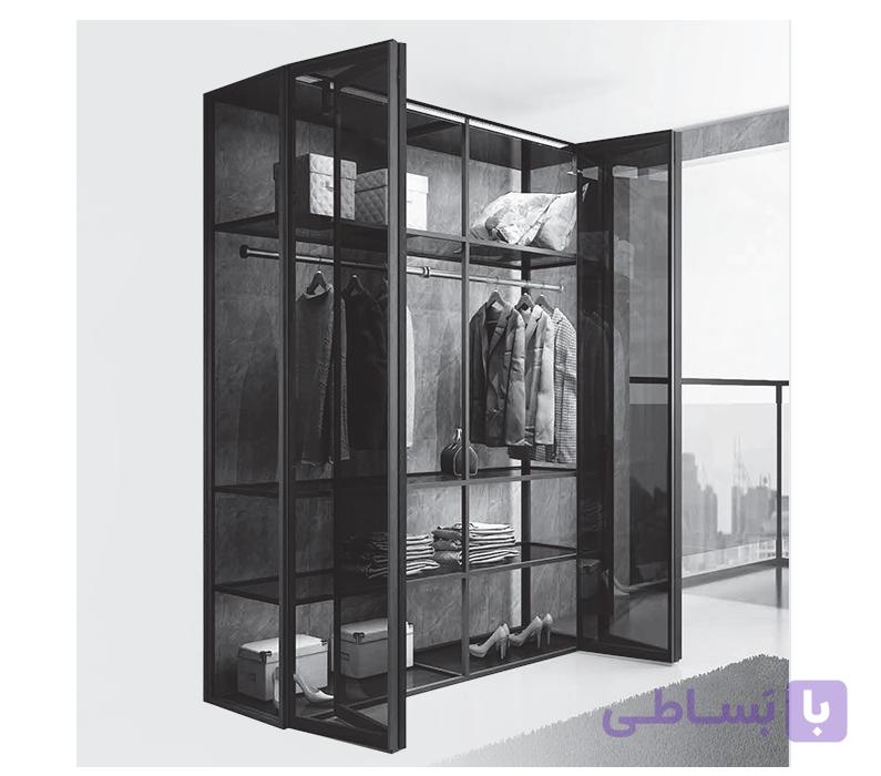 پروفیل عمودی دستگیره کمد و کابینت مدل پرشین استایل رنگ نوک مدادی مات 300 سانتی متری فانتونی کد I281 — تصویر 1