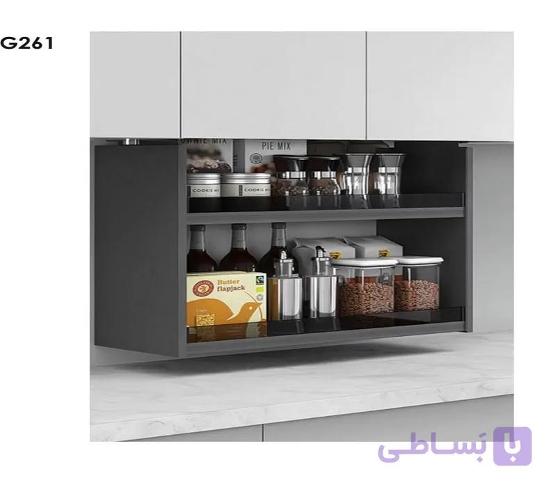 سبد آگیلیس برقی هوایی ریلی آسانسوری کریستال عرض 90 سانتیمتر فانتونی کد G261 — تصویر 1