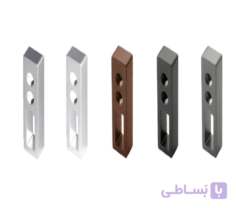 زیر سری میله رگال سقفی مستطیل مشکی فانتونی کد J404