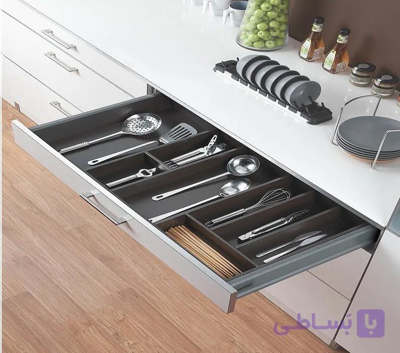 جای قاشق و چنگال چوبی و موکا قابل رگلاژ یونی هوپر کد DA3201