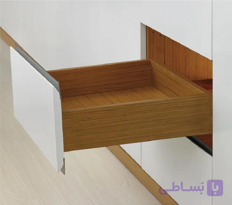 ریل باتم مانت (مخفی) P2O فشاری 35 کیلو نیمه فول با قفل 2D عمق 30 فانتونی کد B211