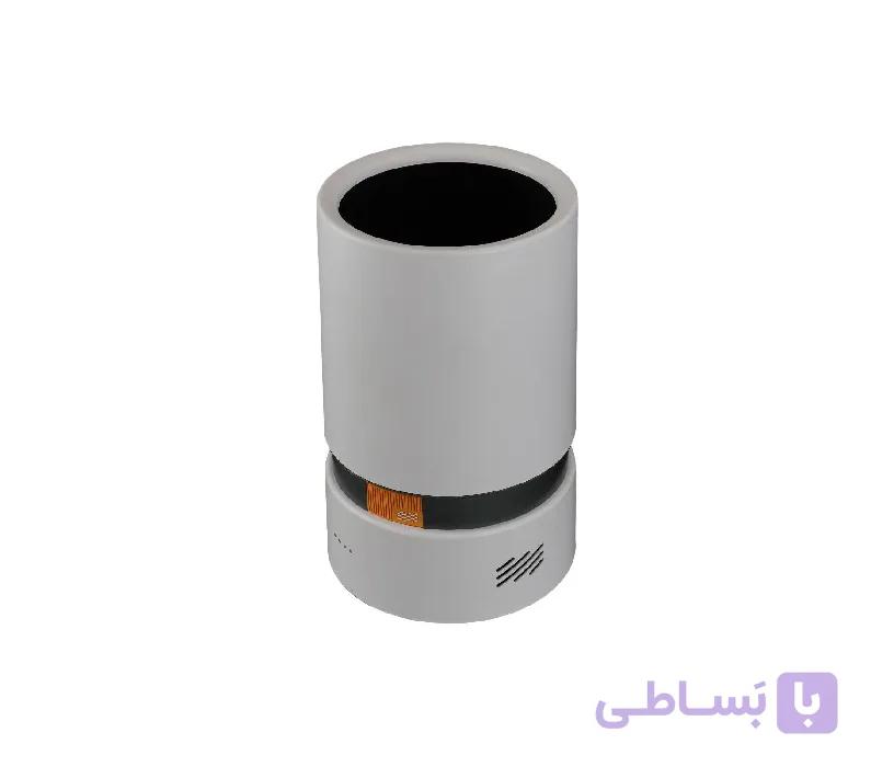 سطل زباله خودمکش 12 لیتری کیسه سفید بدون درب HTN کد HTD327-12L