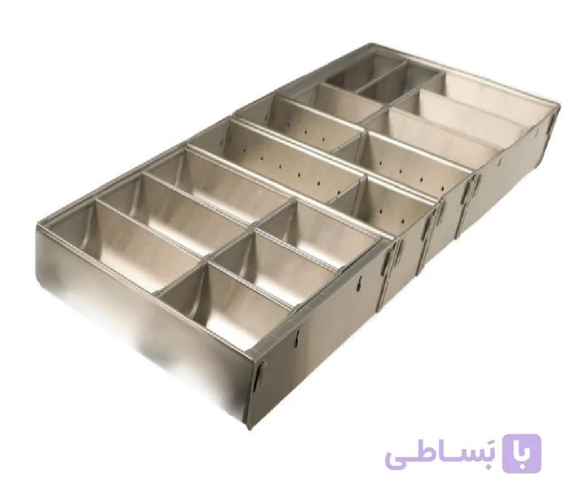 جای قاشق و چنگال مدل کریستال عرض 60