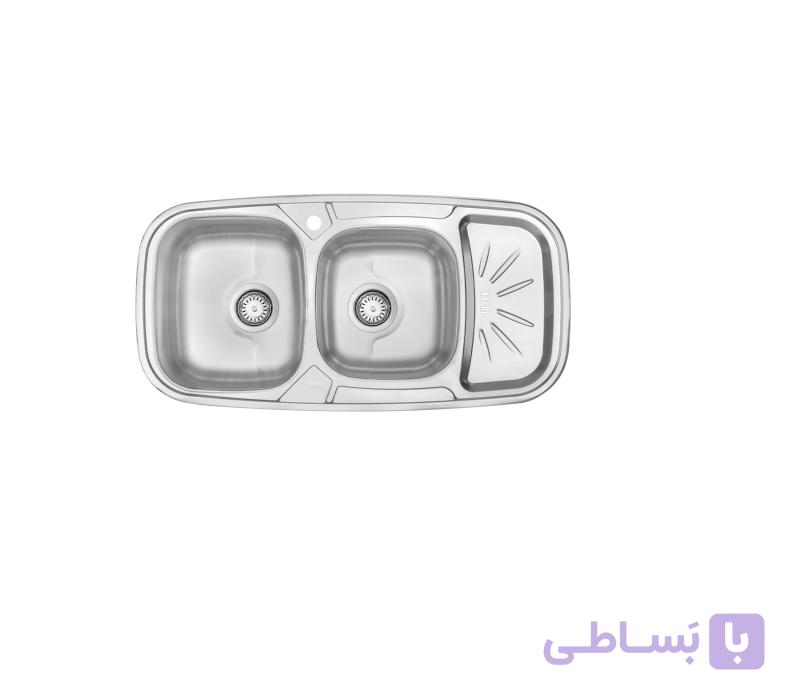 سینک ظرفشویی فانتزی توکار درسا کد DS125 — تصویر 1