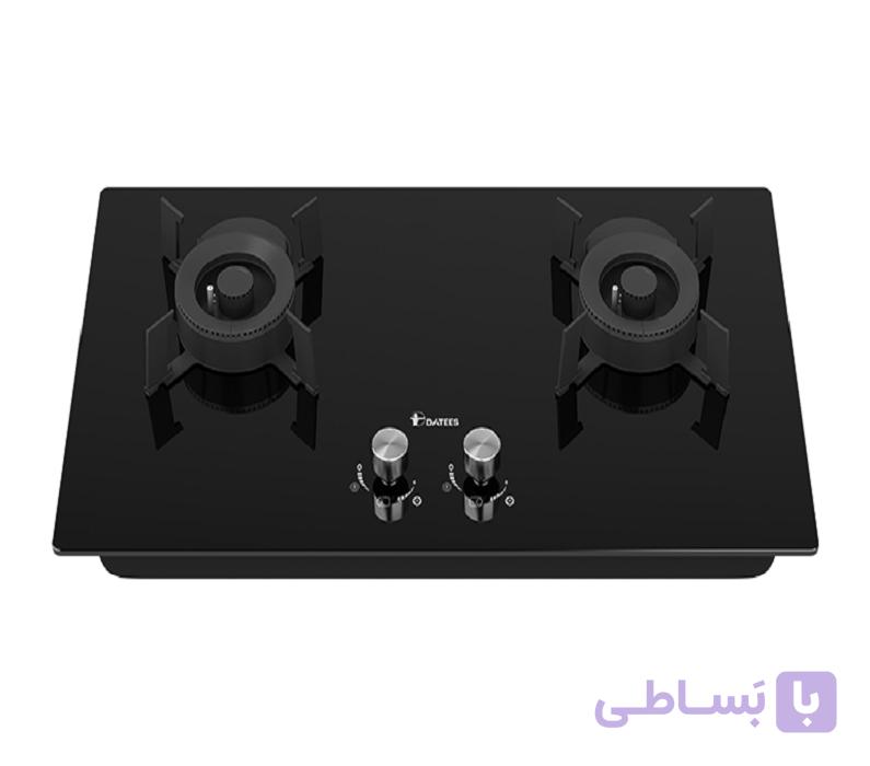 اجاق گاز رومیزی شیشه ای 2 شعله داتیس کد DG 203