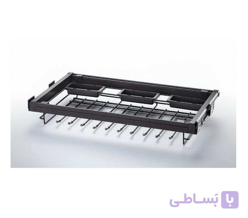 جای شلوار ریلی همراه جای زیورآلات رنگ موکا Mocca Series یونی هوپر کد WS4123 — تصویر 1