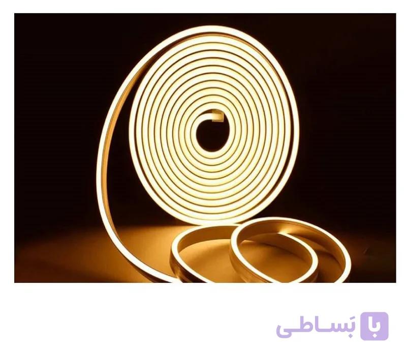 چراغ LED توکار نوار سیلیکونی 24 ولت مدل استریا (Stria) طول 50 متر و عمق 1 سانتیمتر و عرض 4 میلیمتر فانتونی کد N698