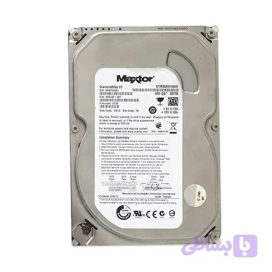 هارد 500 گیگ pc مکستور (HDD Maxtor 500GB)
