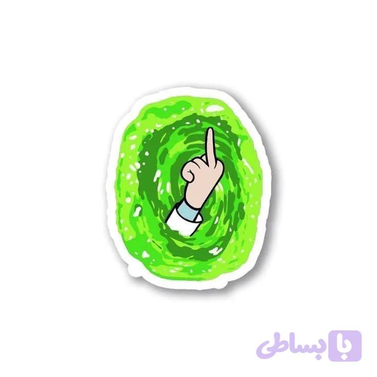 استیکر ریک در پرتال