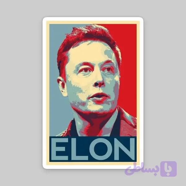 استیکر Elon Musk