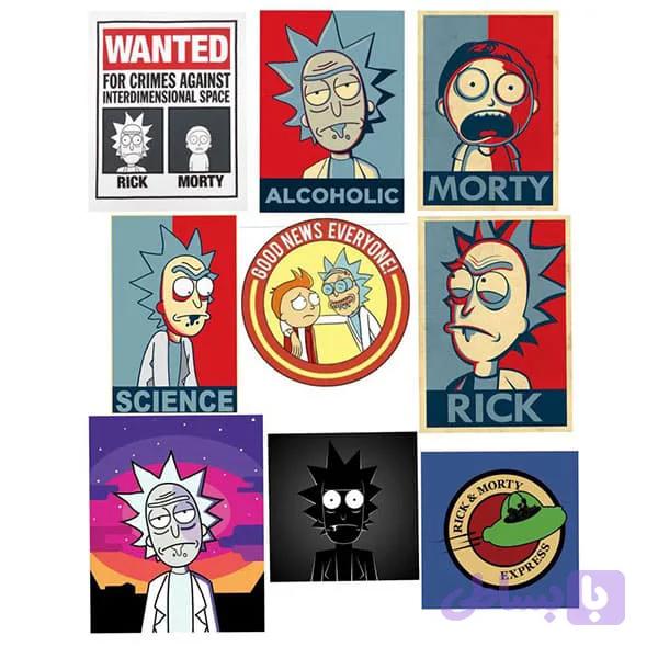 پک استیکر Rick and Morty