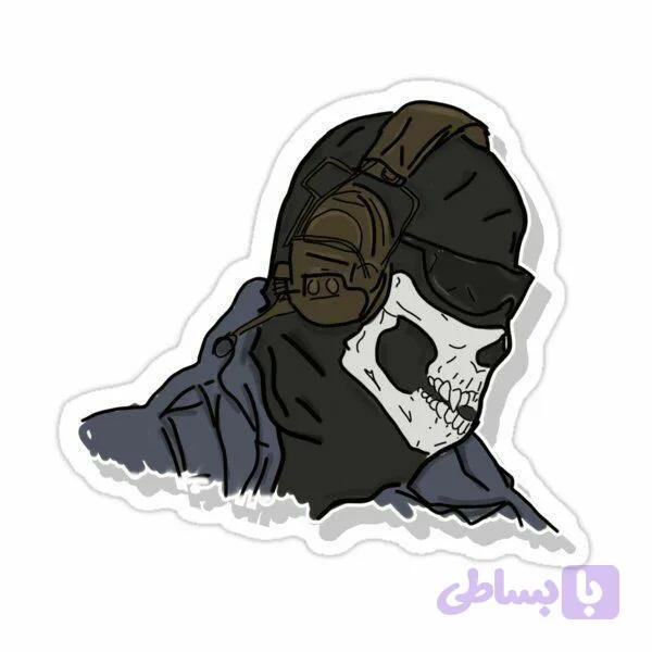 استیکر Call Of Duty Ghost 1