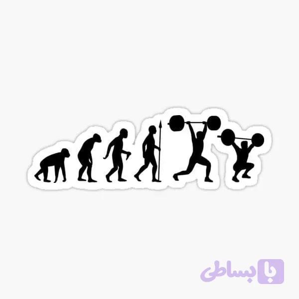 استیکر bodybuilding 05
