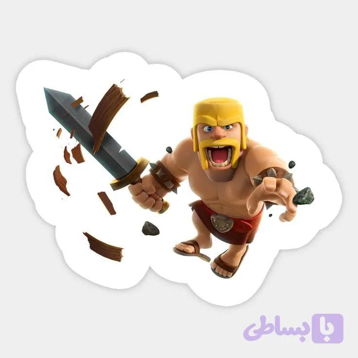 استیکر کلش آف کلنز