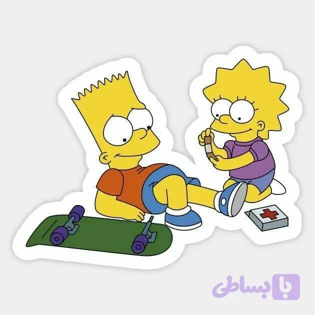 استیکر The Simpsons