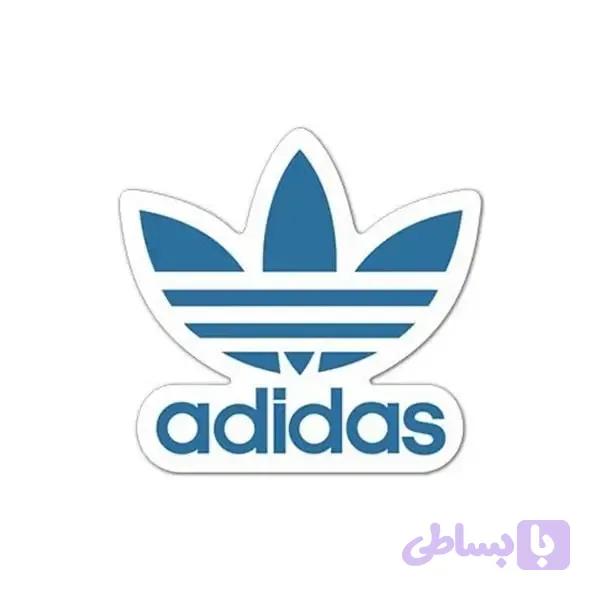 استیکر لوگو آدیداس آبی
