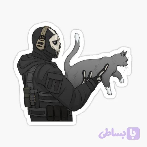 استیکر Call Of Duty Ghost 2