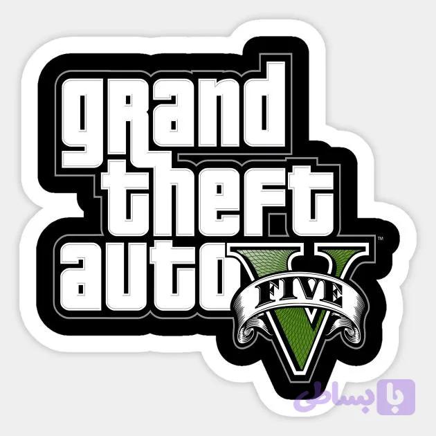 استیکر طرح GTA V