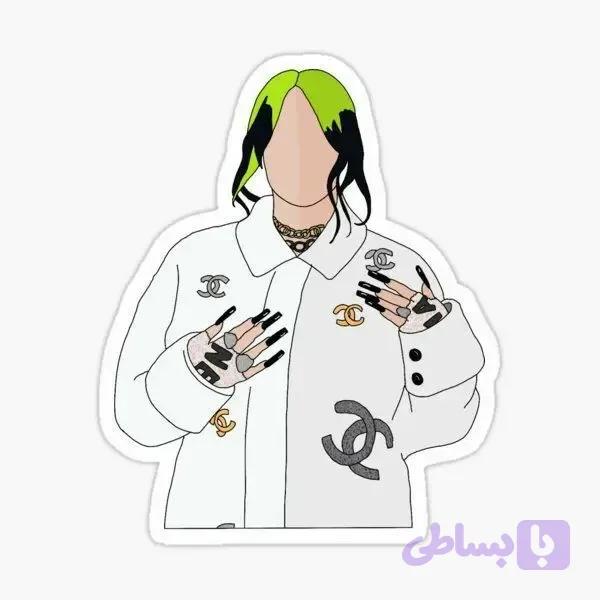 استیکر Billie Eilish