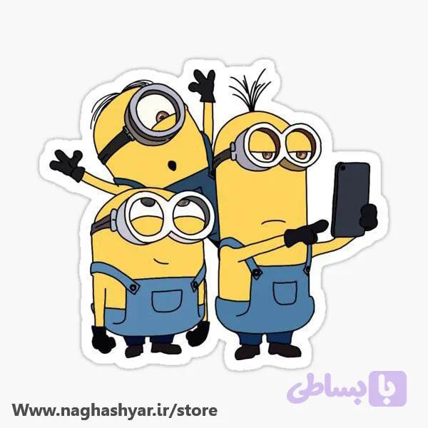 استیکر مینیون ها