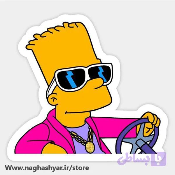 استیکر The Simpsons (کد P3KRW)