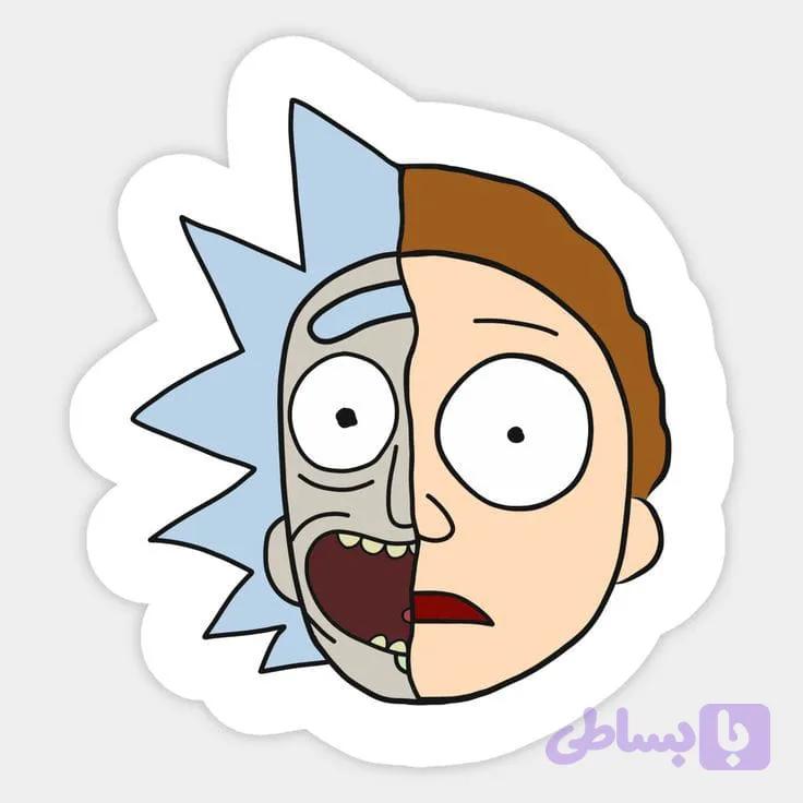 استیکر Rick and Morty (کد QVRKB)
