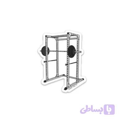 استیکر دستگاه بدنسازی