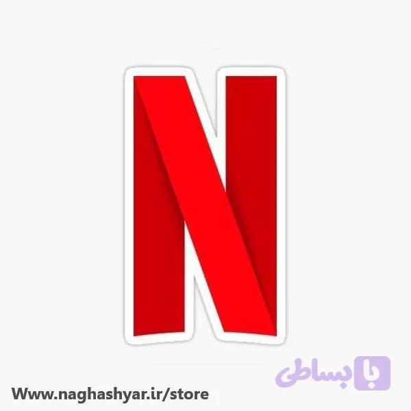استیکر لوگو نتفلیکس Netflix