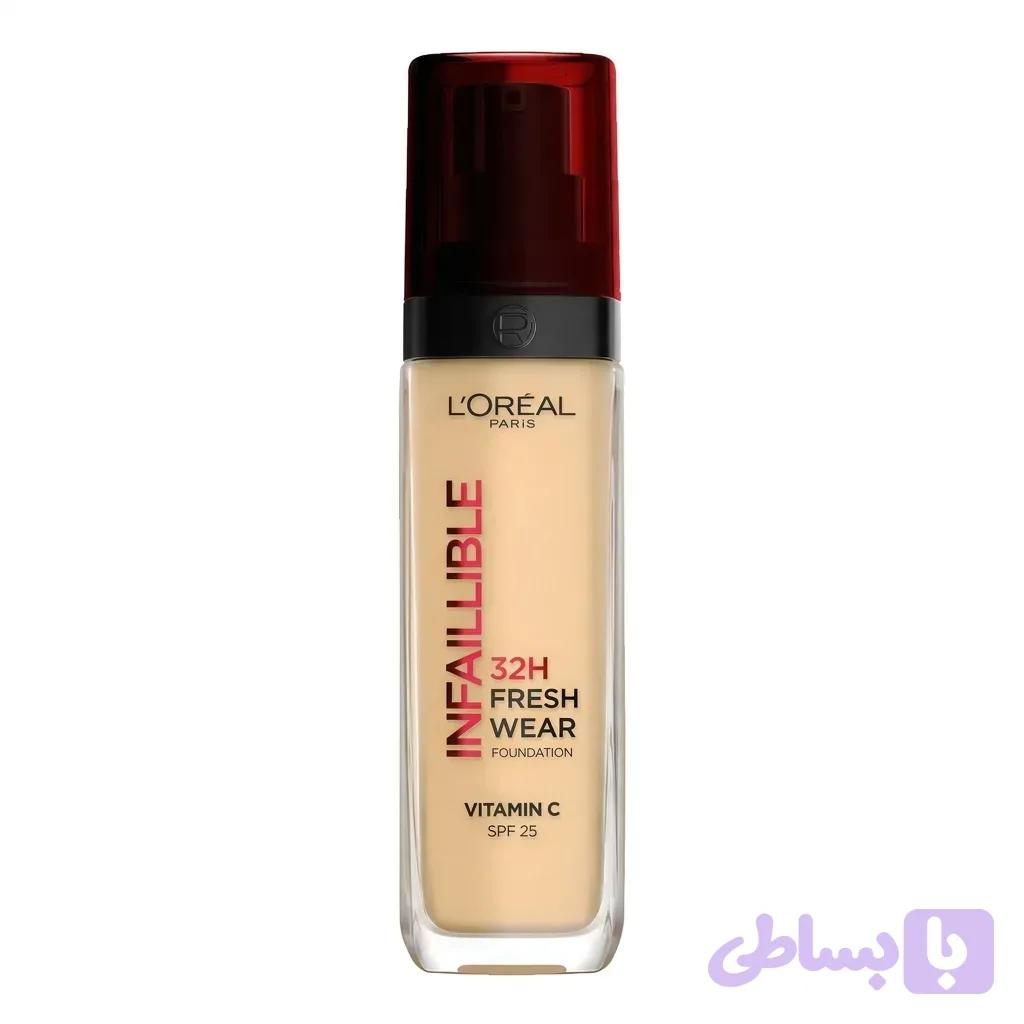 کرمپودر لورآل Infallible 32H Fresh Wear SPF25
