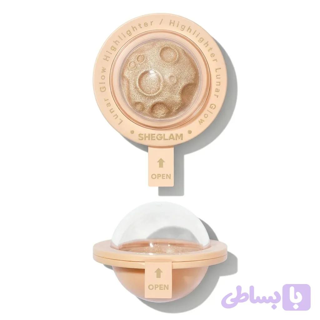 هایلایتر شیگلم مدل Lunar Glow شید Tea Cake