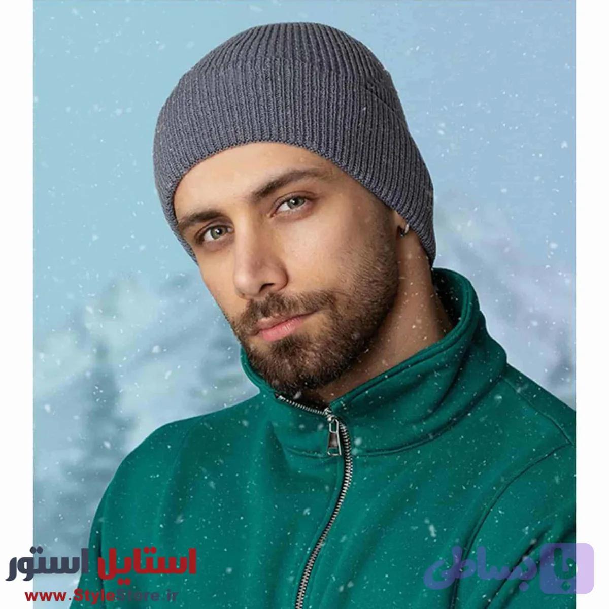 کلاه بافتنی سام کد 529 — تصویر 1