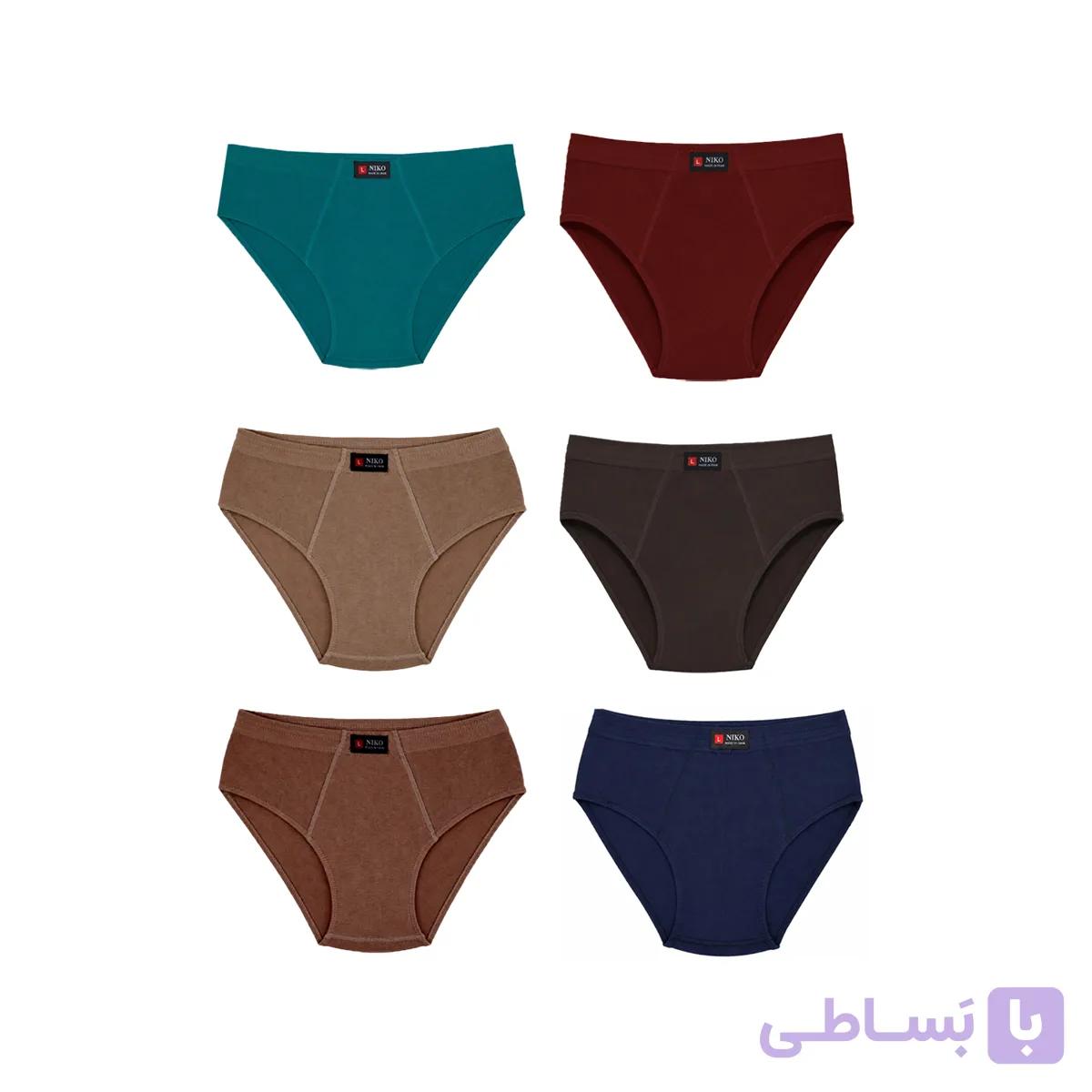 شورت اسلیپ مردانه نیکو جنس پنبه ای کد 2168 (رنگبندی آزاد) — تصویر 1