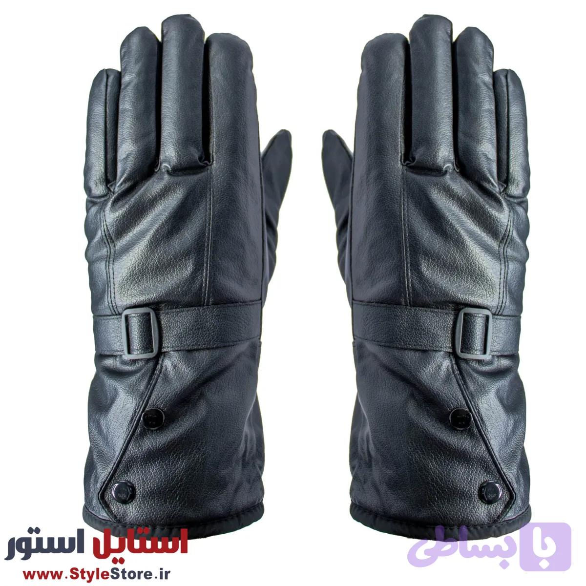 دستکش چرم مردانه مدل CHA-2DOK — تصویر 1