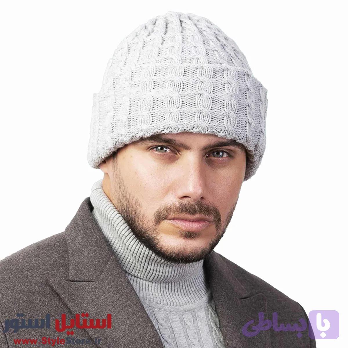 کلاه بافتنی مدل SAM-324 کد 1052 — تصویر 1
