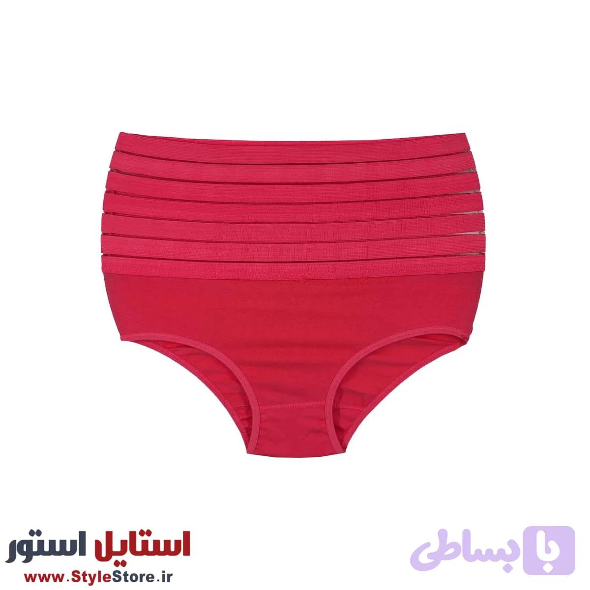 شورت گنی زنانه مدل STYLE کد 1480 رنگ سرخابی — تصویر 1