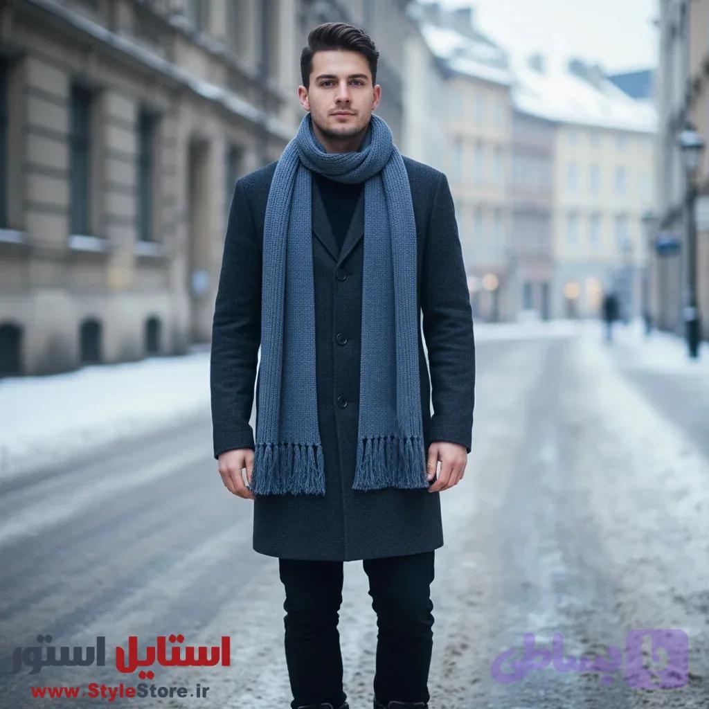 شال گردن مدل راه راه کد 2065 — تصویر 1