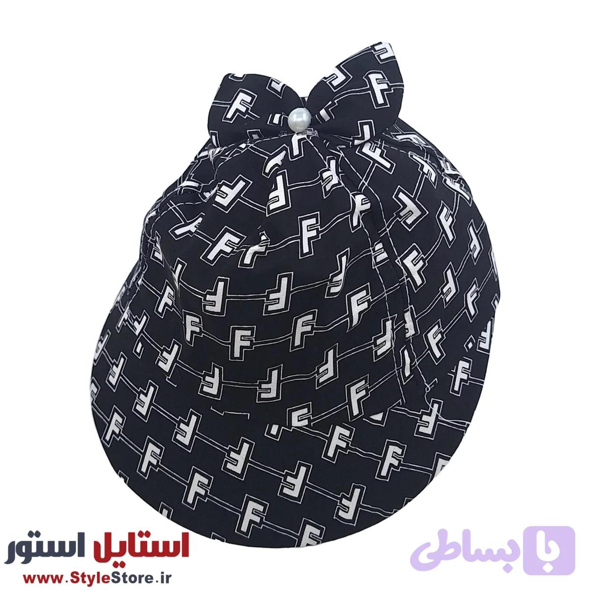 کلاه نوزادی طرح F کد 1294 — تصویر 1