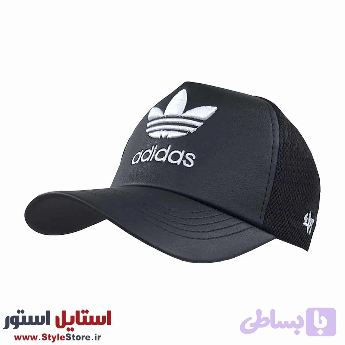 کلاه کپ آدیداس چرمی کد 1326 — تصویر 1