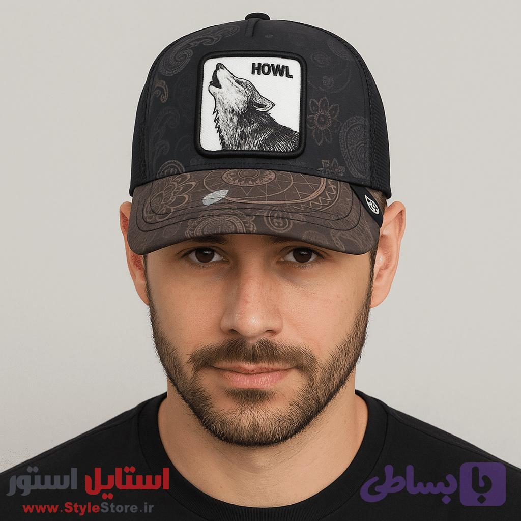 کلاه کپ مدل Wolf Howl کد 1608 — تصویر 1