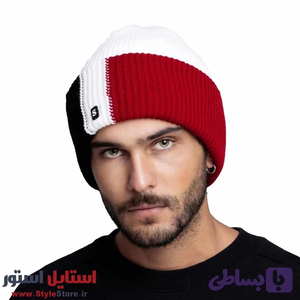 کلاه بافتنی مدل SAM-404 کد 1053 — تصویر 1