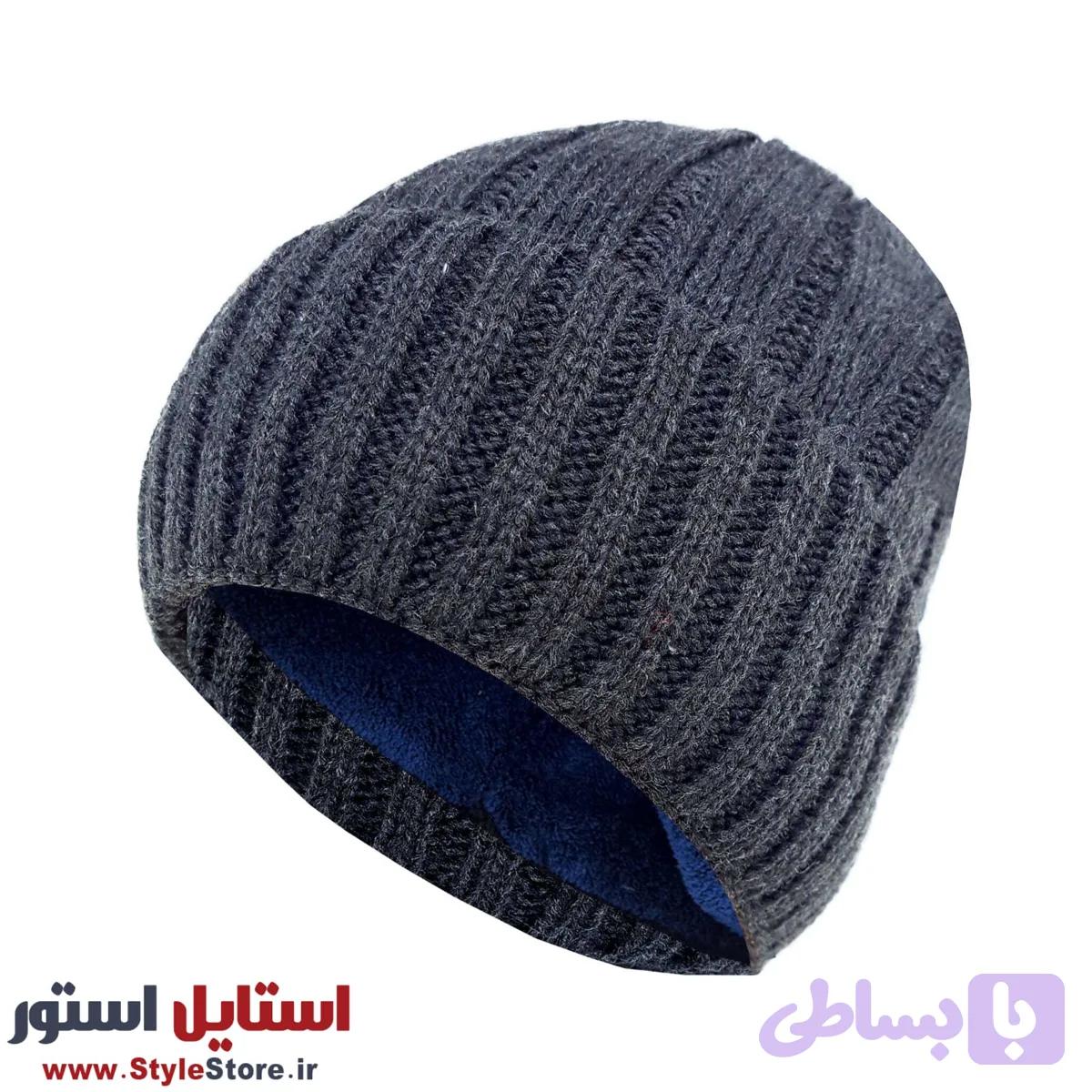 کلاه بافتنی مدل LB-FO کد 1048 — تصویر 1