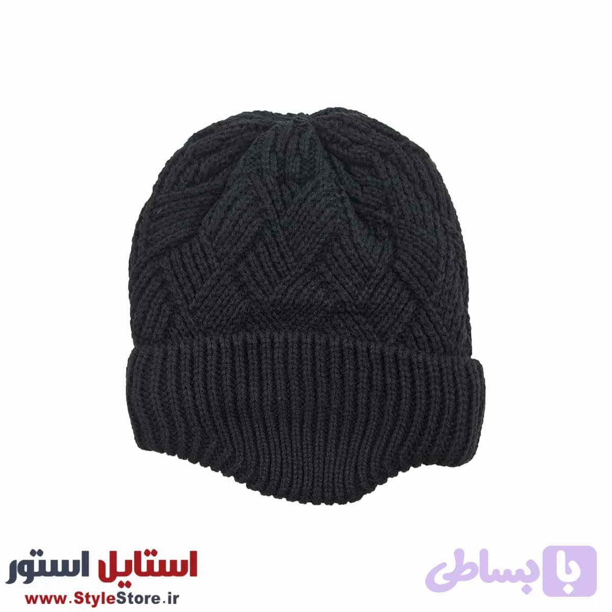 کلاه بافتنی ایلگار مدل گوشی دار کد 1531 — تصویر 1