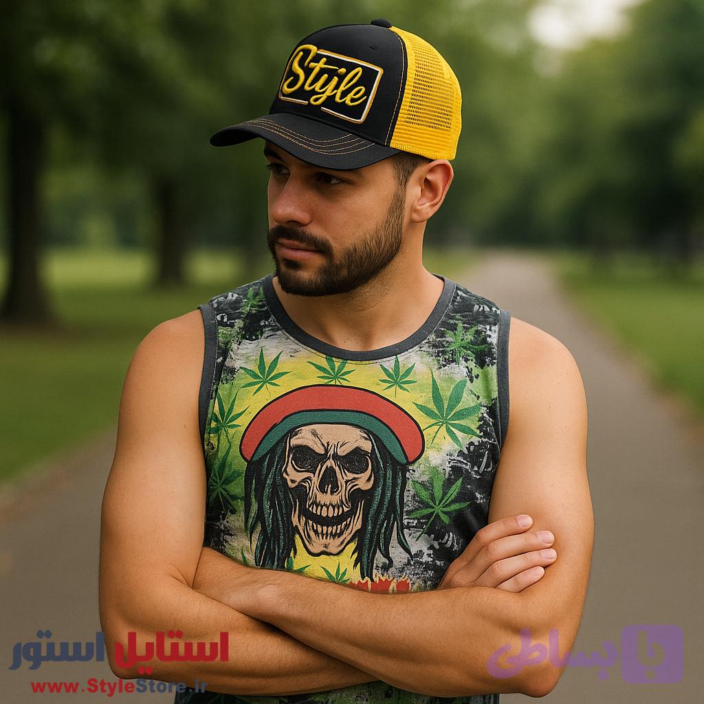 کلاه کپ طرح SYTLE کد 1550 — تصویر 1