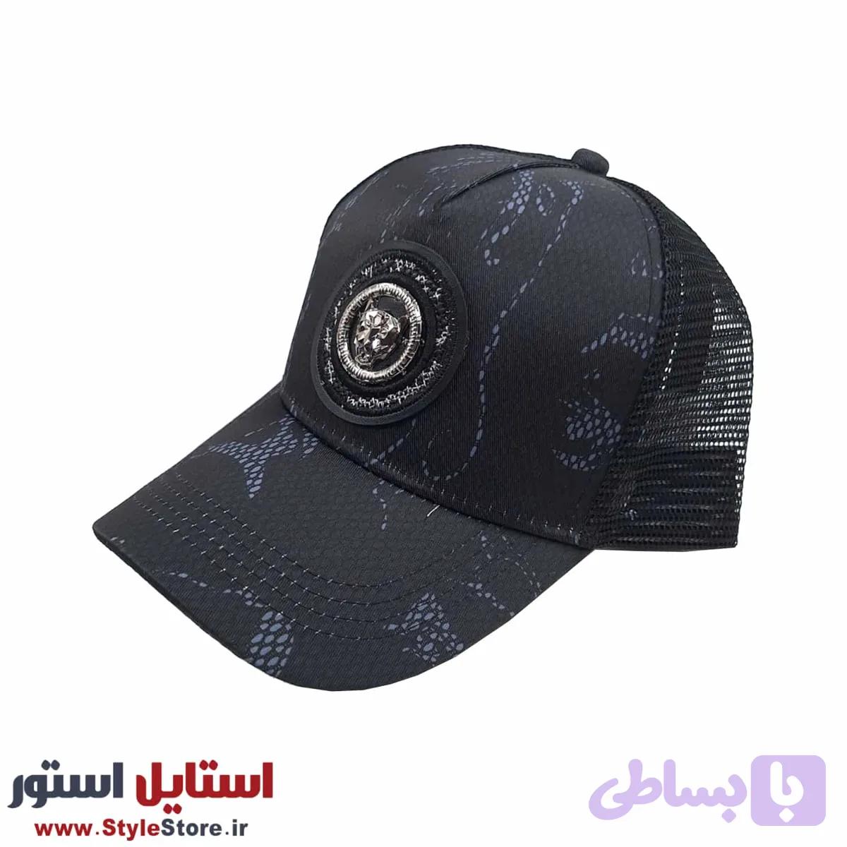 کلاه کپ مدل شیر فلزی کد 1331 — تصویر 1