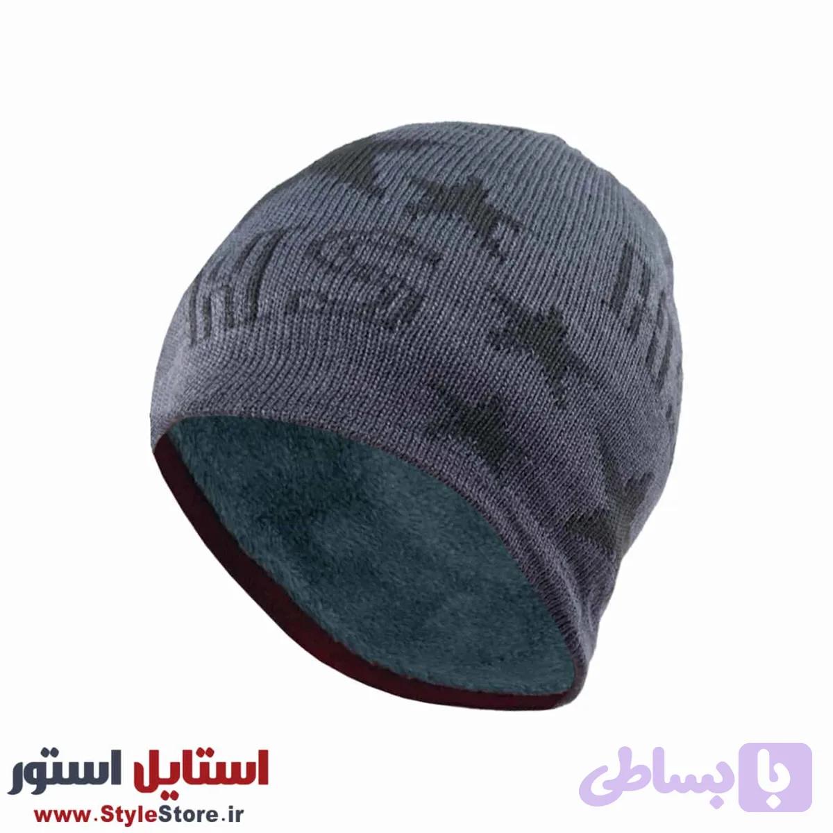 کلاه بافتنی مدل ستاره HS کد 1501 — تصویر 1